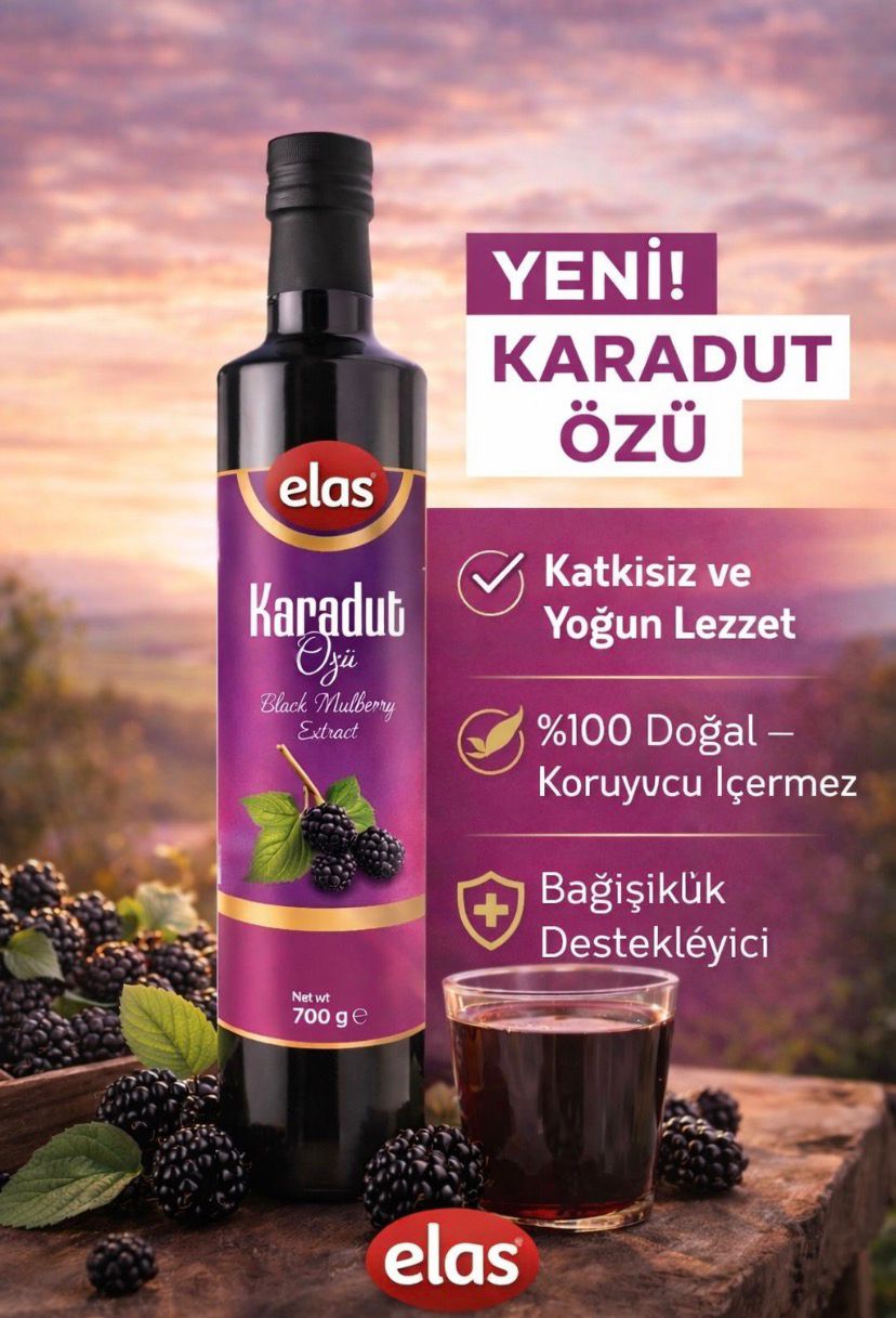 WhatsApp Image 2026-03-09 at 22.11.24 (2) Elas Doğal Karadut Özü 700 gr - Görsel 1