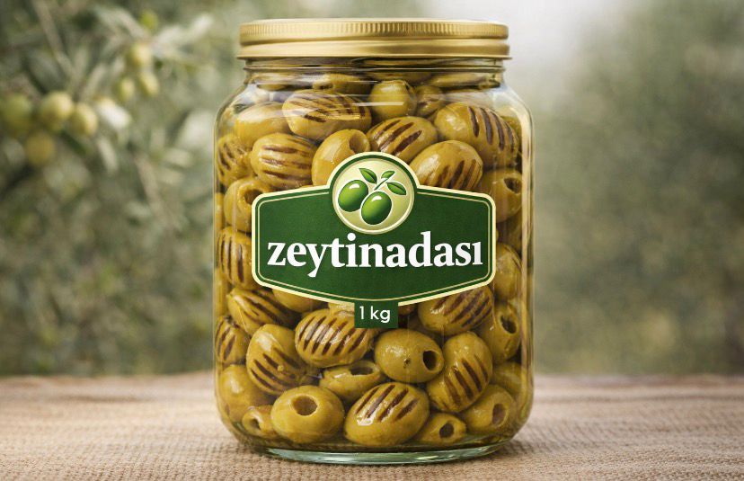 WhatsApp Image 2026-03-10 at 00.39.11 (6) Zeytinadası Izgara Yeşil Zeytin (1 kg) - Görsel 1